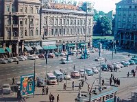 Trg Republike (današnji Trg bana Jelačića) 1968. godine